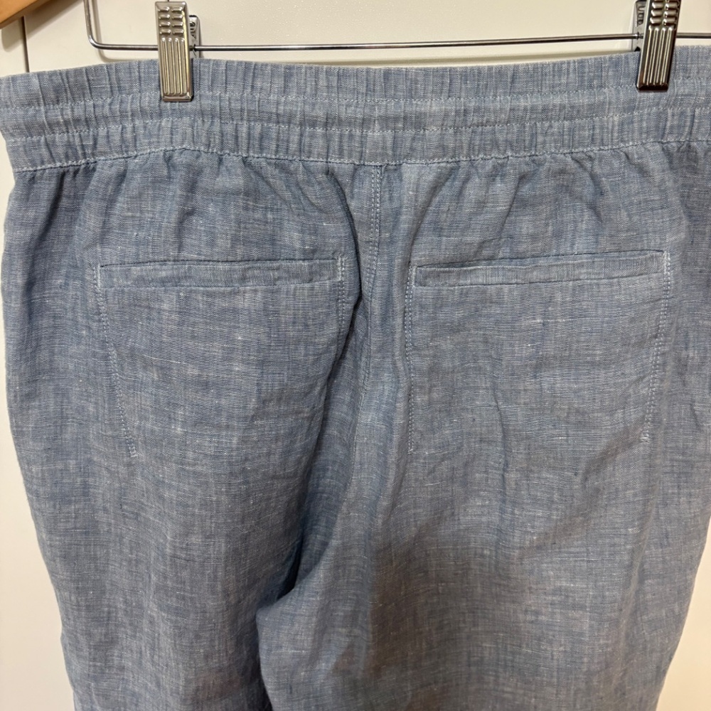Athleta Retreat Linen Jogger - size 10 - Picture 3 of 7